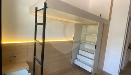 Flat à venda ou para alugar com 1 quarto em Perdizes, São Paulo, SP
