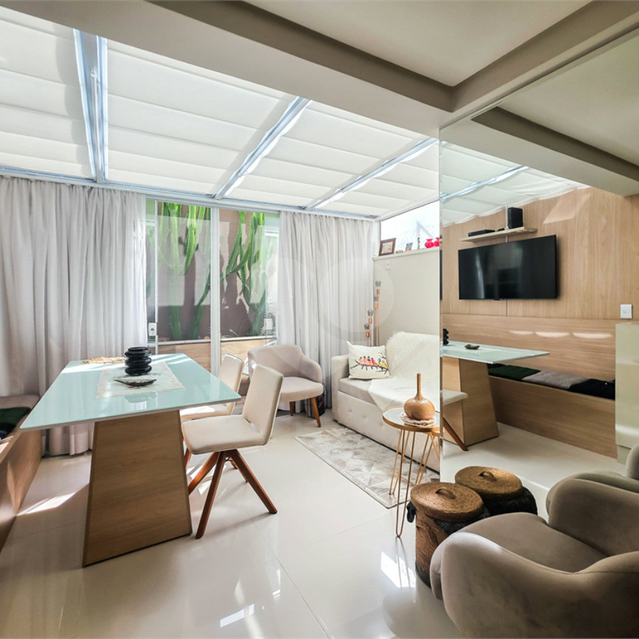 Apartamento Garden - Santa Cecília / Higienópolis - 1 Quartos - Venda / Compra - Quintal