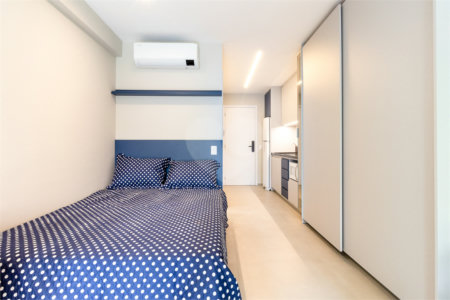 Studio 1 Quarto 1 Vaga Em Higienópolis, São Paulo - SP