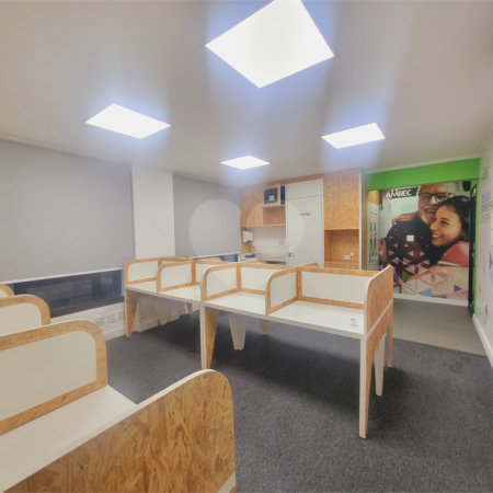 Sala comercial mobiliada para locação na Vila Olímpia