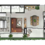 Apartamento de 63,65 m² no Campo Belo, 2 dormitórios 1 suíte 1 Vaga