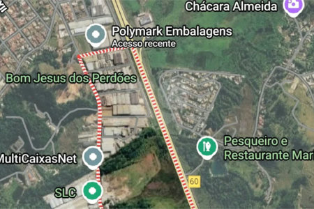 GALPÃO COMERCIAL PARA LOCAÇÃO | POLO INDUSTRIAL – BOM JESUS DOS PERDÕES/SP
