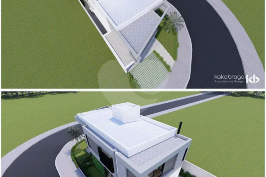 Casa em construção com 3 suítes no Condomínio Damha 2, na cidade de Piracicaba - SP.