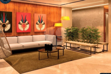 Apartamento novo com 1 dormitório com lazer completo