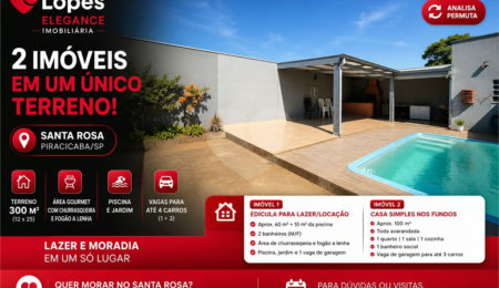 Casa à venda com 1 quarto em Santa Rosa Ipês, Piracicaba, SP
