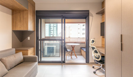 Studio à venda com 1 suíte em Campo Belo, São Paulo, SP