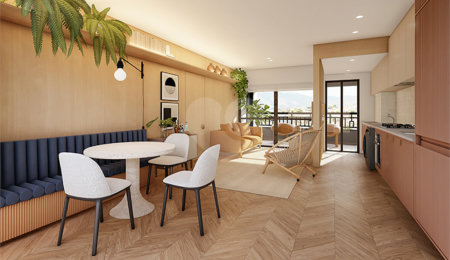 Apartamento à venda com 2 quartos em Alvinópolis, Atibaia, SP