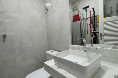 Apartamento com 2 dormitórios à venda, 96 m² por R$ 1.065.000,00 - Aparecida - Santos/SP