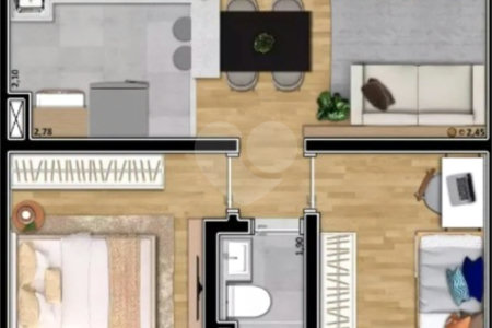 Apartamento à venda com 2 quartos em Jardim dos Ipês, Sumaré, SP