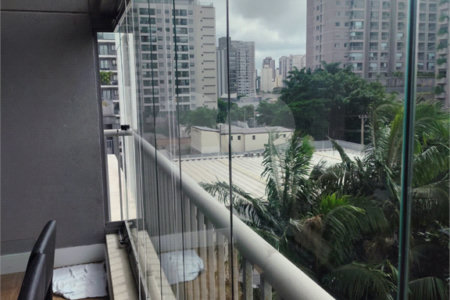 Apartamento à venda com 1 suíte em Indianópolis, São Paulo, SP