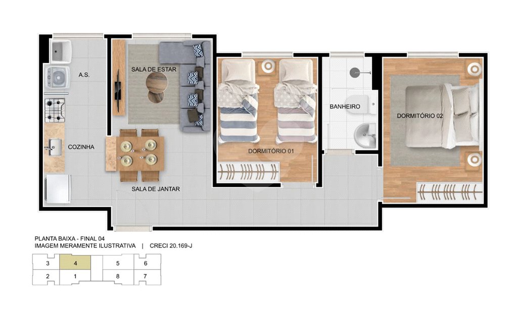 Casa à venda com 2 quartos no condomínio Residencial Caxangá 2, Suzano - SP