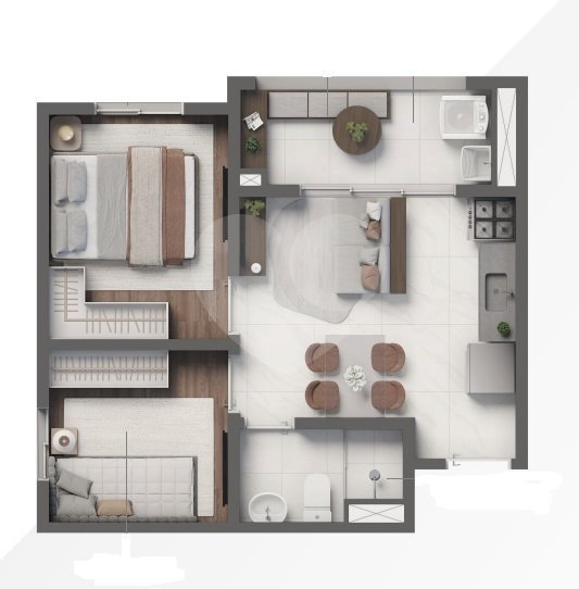Apartamento 35m² 5