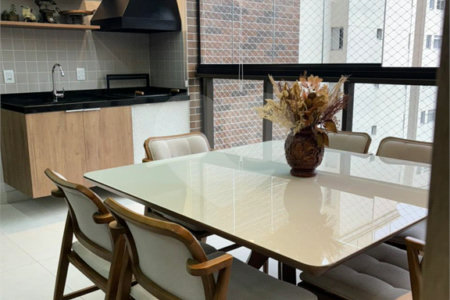 Apartamento à venda com 3 suítes em Vila Assunção, Santo André, SP