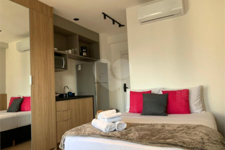 Apartamento à venda com 1 quarto em Vila Olímpia, São Paulo, SP