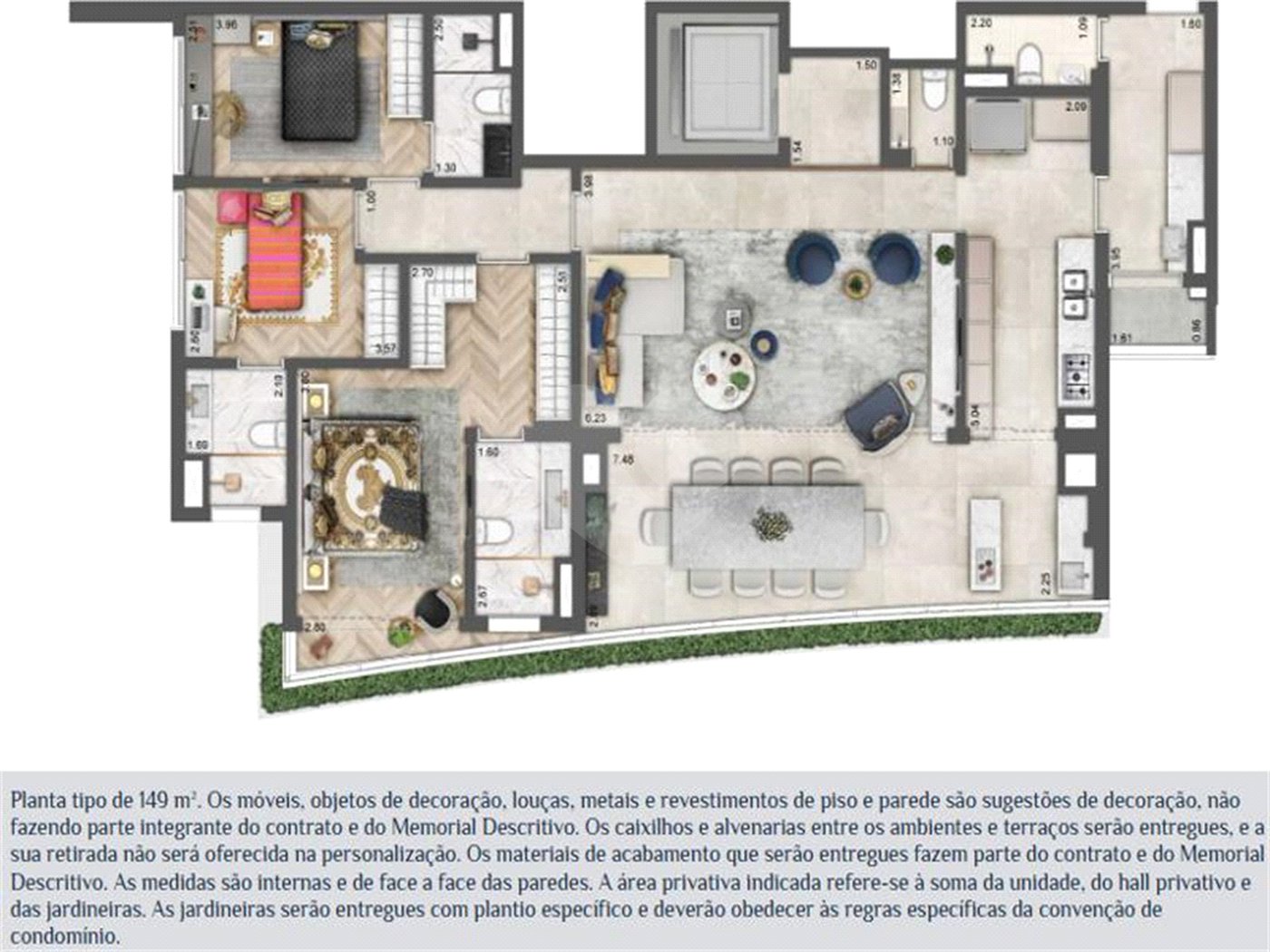 Apartamento à venda com 3 suítes em Moema, São Paulo, SP