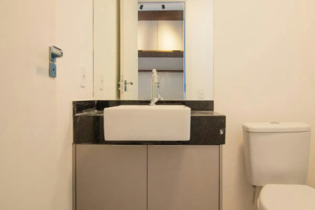 Studio de 26m² para alugar com 1 quarto mobiliado em Pinheiros próximo ao Metrô Faria Lima