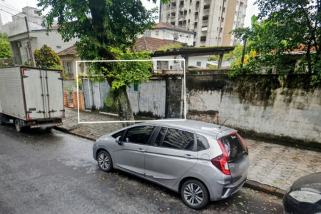 Terreno à venda, 234 m² por R$ 825.000,00 - Embaré - Santos/SP