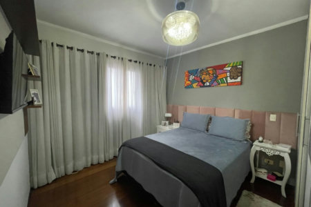 Apartamento 3 dormitórios com 2 suítes, 2 vagas demarcadas, no Embaré, Santos