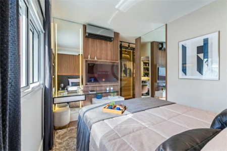 APARTAMENTO À VENDA, EDIFICIO MIRAI PATRIANI, 2 DORMITORIOS, 2 SUITES VILA EMA SÃOJOSÉ DOS CAMPOS