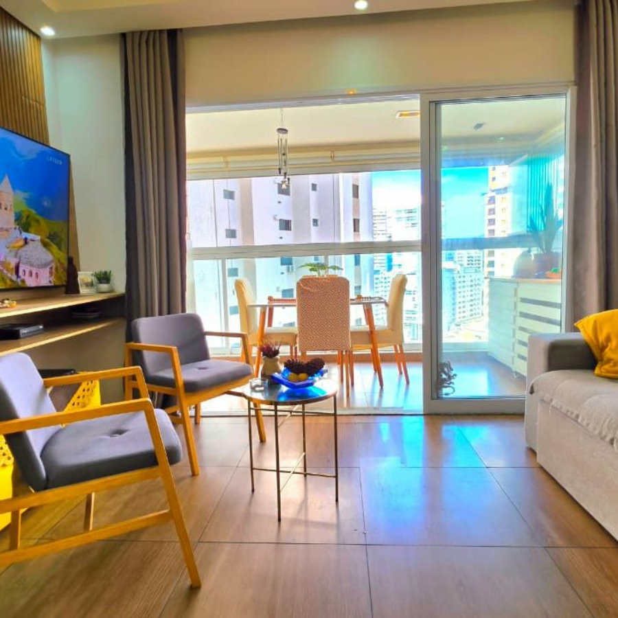 Apartamento com 1 dormitório à venda, 58 m² por R$ 740.000,00 - Ponta da Praia - Santos/SP