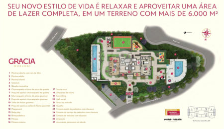 Apartamento à venda com 3 quartos, sendo 1 suíte,  em Vila Andrade, São Paulo, SP