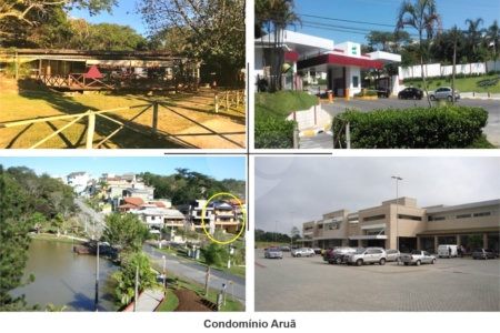 Casa à venda com 4 quartos, sendo 2 suítes, no condomínio Aruã, Mogi das Cruzes - SP