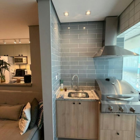 Apartamento com 1 dormitório à venda, 58 m² por R$ 585.000,00 - Canto do Forte - Praia Grande/SP