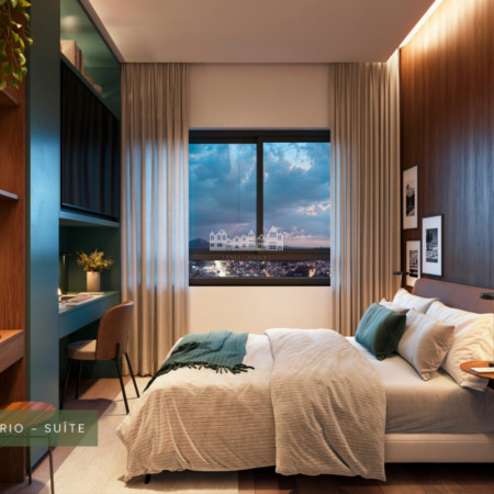 Apartamento 1 Dormitório com Suíte – 49 m² – Projeto Flora, Atibaia