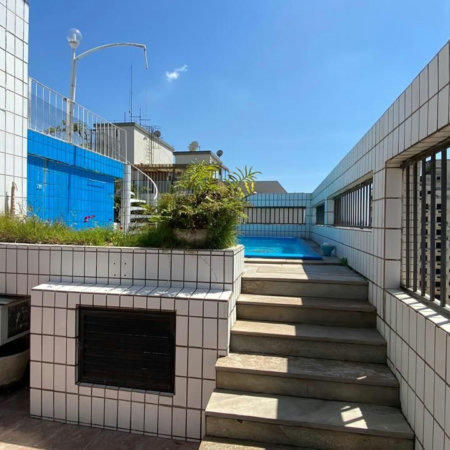 Cobertura com 4 dormitórios à venda, 400 m² por R$ 2.580.000,00 - Ponta da Praia - Santos/SP