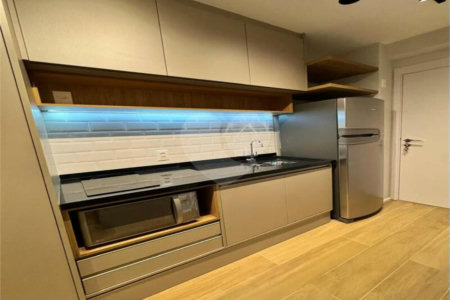 Studio de 30m2 mobiliado para locação na Vila Mariana