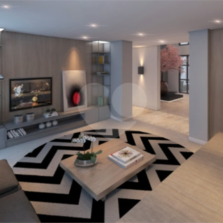 Studio no bairro da Liberdade. 26 metros quadrados. Moderno. Com 1 suíte, Sala com sacada