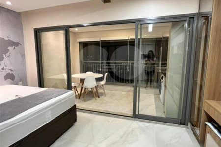 Studio à venda ou para alugar com 1 suíte em Vila Clementino, São Paulo, SP