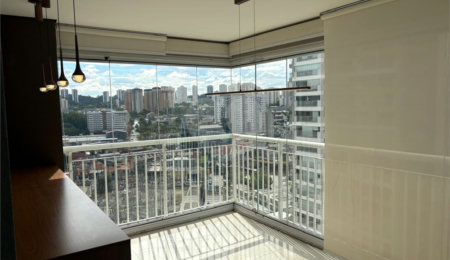 Apartamento à venda com 2 quartos, sendo 1 suíte, em Santo Amaro, São Paulo, SP