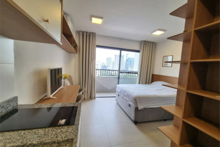 Apartamento à venda ou para alugar com 1 quarto em Pinheiros, São Paulo, SP