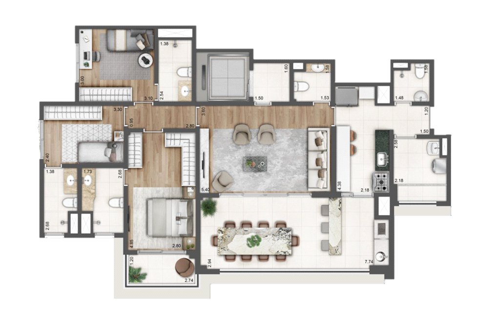 Apartamento à venda com 3 suítes em Tucuruvi, São Paulo, SP