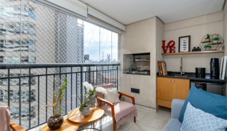 Apartamento à venda com 2 quartos, sendo 1 suíte, em Brooklin, São Paulo, SP