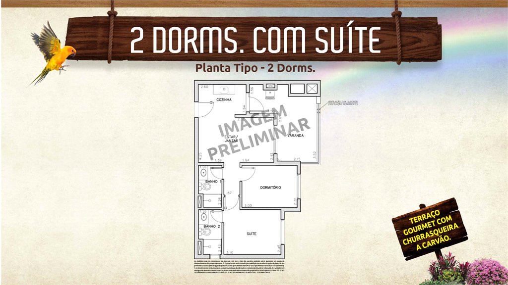 Apartamento à venda com 2 quartos, sendo 1 suíte, em Vila Maria, São Paulo, SP
