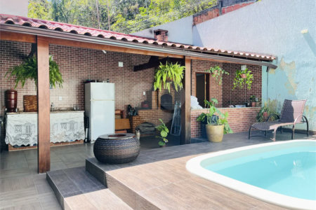 Terreno à venda com 2 suítes no condomínio Da Estrada Canhangá, Rio de Janeiro - RJ