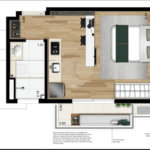 Apartamento à venda com 1 quarto em Indianópolis, São Paulo, SP