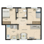 Apartamento à venda com 2 quartos em Residencial Jequitibá, Ribeirão Preto, SP