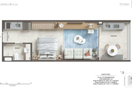 Apartamento à venda com 1 suíte em Copacabana, Rio de Janeiro, RJ
