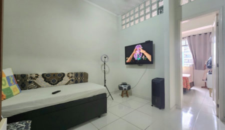 Apartamento com 1 dormitório à venda, 55 m² por R$ 285.000,00 - Centro - São Vicente/SP