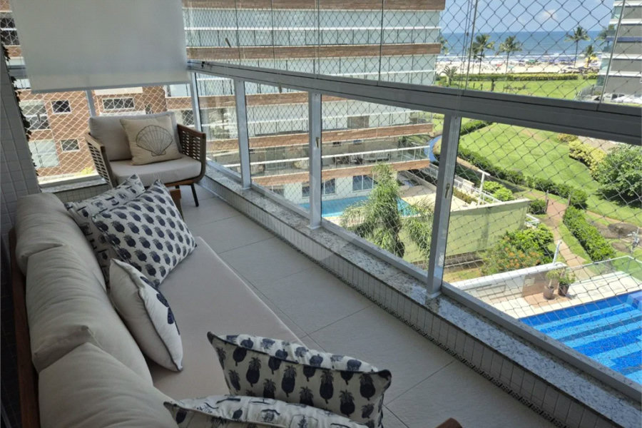 Apartamento à venda com 4 suítes em Riviera de São Lourenço, Bertioga, SP