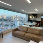 Aptº venda Mooca, 149m², andar alto, 4 dorms, 3 suítes, 2 vagas, varanda gourmet, ar condicionado.