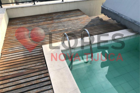 Cobertura à venda com 3 quartos, sendo 2 suítes, em Tijuca, Rio de Janeiro, RJ