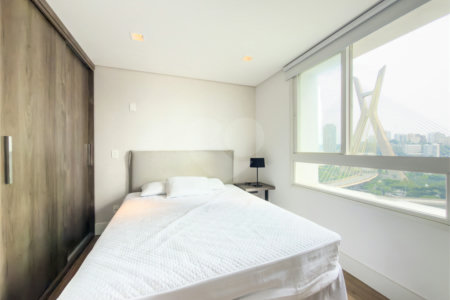 Apartamento à venda com 1 suíte em Cidade Monções, São Paulo, SP