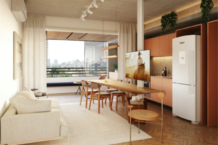 Apartamento à venda com 1 quarto em Pinheiros, São Paulo, SP