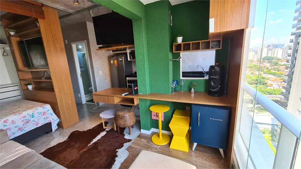 Apartamento à venda com 1 quarto em Cidade Monções, São Paulo, SP