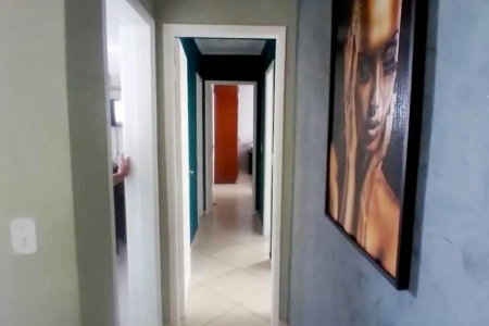 Apartamento à venda, 77 m² por R$ 530.000,00 - Jardim Las Palmas - Guarujá/SP