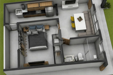 Flat à venda com 1 quarto em Peró, Cabo Frio, RJ